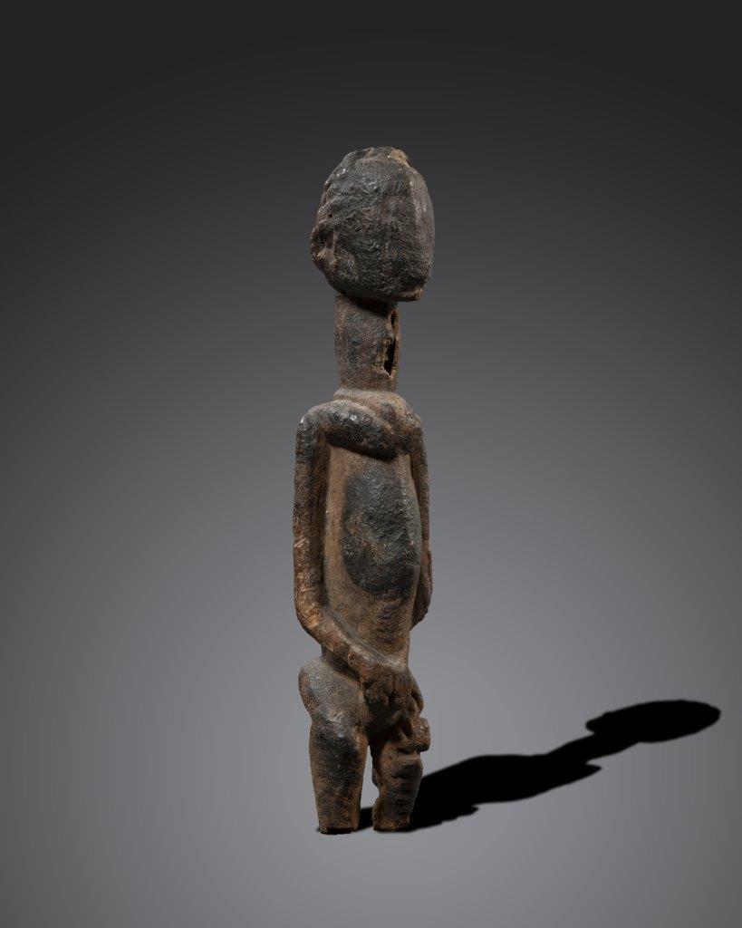 Dogon sculpture Mali
Wood H : 20 cm
Provenance: Olivier Castellano Paris