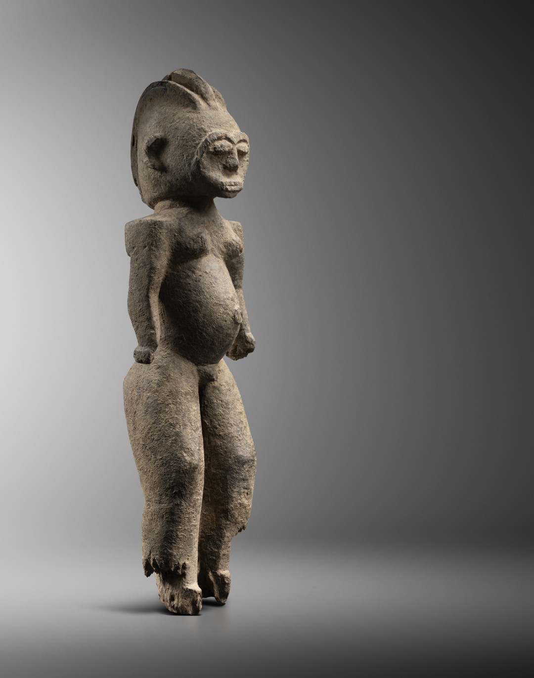 Lobi sculpture Burkina Faso
Wood H : 41 cm
Provenance: Private French collection