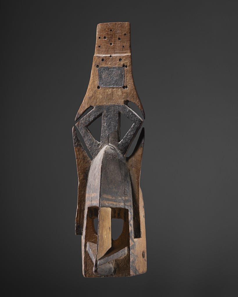 Dogon mask Mali
Wood H : 62 cm
Provenance : Renaud Vanuxem Paris